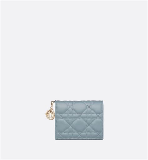 lady dior mini wallet